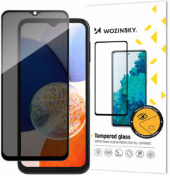 Wozinsky Privacy Glass edzett üveg Samsung Galaxy A23-hoz, kémkedés elleni adatvédelmi szűrővel
