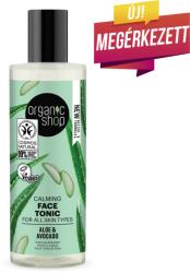 Organic Shop Nyugtató arctonik aloe verával és avokádóval 150ml