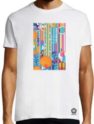 Magnolion Absztrakt alakzatok fantázia v2 póló