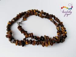 Kristály Jóga Shop Tigrisszem szemcse gyöngysor