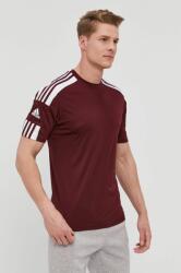 adidas Performance t-shirt GN8091 bordó, férfi, sima, GN8091 - burgundia L