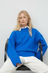 DAY Birger et Mikkelsen gyapjú pulóver meleg, női, sötétkék - sötétkék XS