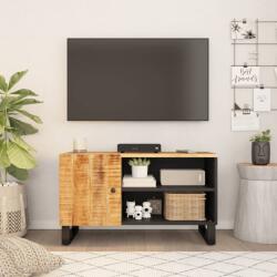 vidaXL tömör mangó- és szerelt fa TV-szekrény 80 x 33 x 46 cm (351962)