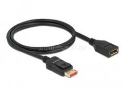 Delock 87070 1m DisplayPort 8K 60Hz anya - apa hosszabbító kábel (DL87070) (DL87070)