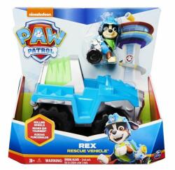 Paw Patrol Masinuta cu figurina Paw Patrol, Rex Rescue, 20138435