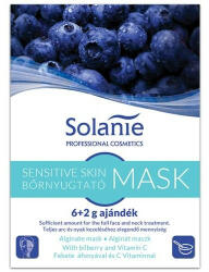 Solanie Sensitive - Masca alginata calmanta cu afine si vitamina C 8g (SO24001)