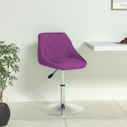 vidaXL Scaun de bucătărie, violet, piele ecologică (335157)