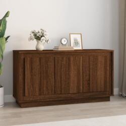 vidaXL Servantă, stejar maro, 102x35x55 cm, lemn prelucrat (831892) Comoda