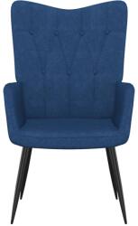 vidaXL Scaun de relaxare, albastru, material textil (327549)