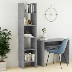 vidaXL Bibliotecă, gri beton, 40x35x180 cm, PAL (803402) Biblioteca