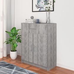vidaXL Servantă, beton, 71x35x88 cm, lemn prelucrat (340238) Comoda