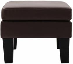 vidaXL Taburet, maro, piele ecologică (288778) Canapea