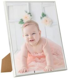 vidaXL Rame foto colaj pentru perete/masă 5 buc. argintiu 20x25 cm MDF (332170)