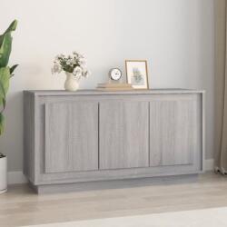 vidaXL Servantă, gri sonoma, 102x35x55 cm, lemn prelucrat (831891) Comoda