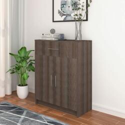 vidaXL Servantă, stejar sonoma gri, 71x35x88 cm, lemn prelucrat (340240) Comoda