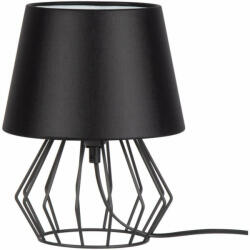 GreenSite Merano asztali lámpa E27-es foglalat, 1 izzós, 25W fekete (GSBL5999114132514)