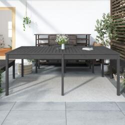 vidaXL Măsuță de grădină, gri, 203, 5x100x76 cm, lemn masiv de pin (823985)