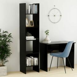 vidaXL Bibliotecă, negru, 40x35x180 cm, PAL (803399) Biblioteca