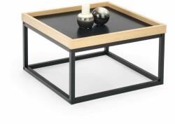 Halmar VESPA S asztal, natúr / fekete - mindigbutor