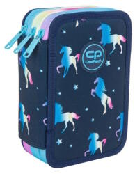 COOLPACK - Jumper felszerelt 3 emeletes tolltartó - Blue Unicorn (F067670)
