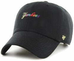 47 brand 47brand șapcă din amestec de lână MLB New York Yankees culoarea negru, cu imprimeu 99KK-CAU0G7_99X