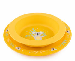 Canpol babies étkészlet 2 db-os 9hó+ sárga