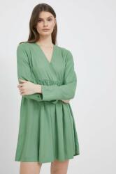 Benetton rochie culoarea verde, mini, evazati PPYX-SUD1CA_77X