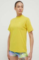 PUMA tricou din bumbac culoarea galben PPYX-TSD0F6_11X