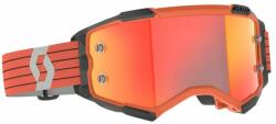 Scott - Fury CH Narancssárga-Szürke Cross szemüveg - Narancssárga tükrös plexivel