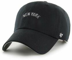 47 brand 47brand șapcă de baseball din bumbac MLB New York Yankees culoarea negru, cu imprimeu 99KK-CAU0GL_99X