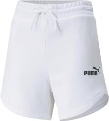 PUMA Női szabadidős rövidnadrág Puma ESS HIGH WAIST SHORTS W fehér 848339-02 - S