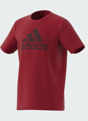 Adidas Tricou Essentials Big Logo Cotton T-Shirt IJ6262 Roșu Regular Fit