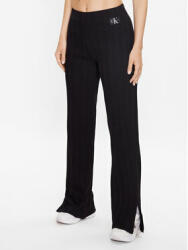 Calvin Klein Jeans Pantaloni din material J20J221597 Negru Regular Fit