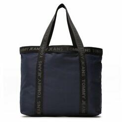 Tommy Hilfiger Geantă Tjw Essential Tote AW0AW14953 Bleumarin