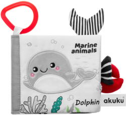  Akuku babakönyv - készségfejlesztő játék - Tengeri állatok