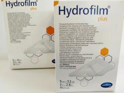 HARTMANN Hydrofilm Plus átlátszó filmkötszer, nedvszívó sebpárnával (10X25)