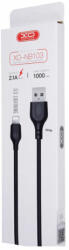 XO NB103 - USB - Lightning, USB kábel (1 méter, 2, 1A), fehér