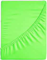 idealisotthon Jersey gumis lepedő, zöld, 100x200 cm (TM-BS-FS-100-200-GN)