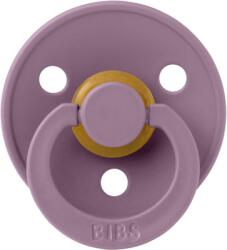 BIBS - Suzeta Colour Latex, tetina rotunda, 0 luni +-Mauve