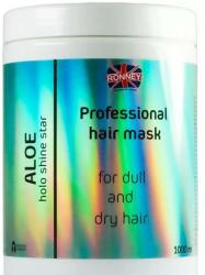 RONNEY Mască hidratantă pentru păr tern și uscat - Ronney Professional Holo Shine Star Aloe Mask 1000 ml