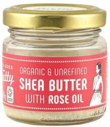 Zoya Goes Unt de shea și trandafiri pentru corp - Zoya Goes Pretty Shea Butter With Rose Oil Organic Cold Pressed 60 g