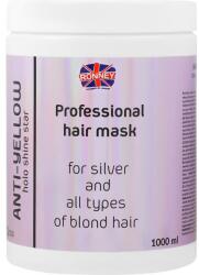 RONNEY Mască pentru părul gri și blond - Ronney Professional Anti-Yellow Hair Mask 1000 ml
