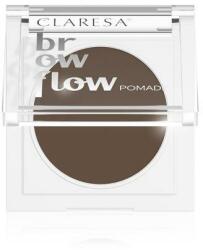 Claresa Pomadă pentru sprâncene - Claresa Brow Flow Eyebrow Pomade 02 - Medium Brown