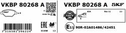 SKF set placute frana, frana disc SKF VKBP 80268 A - automobilus