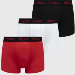 Hugo boxeralsó 3 db piros, férfi - piros S - answear - 12 990 Ft