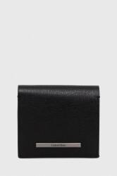 Calvin Klein bőr pénztárca fekete, férfi - fekete Univerzális méret - answear - 22 990 Ft