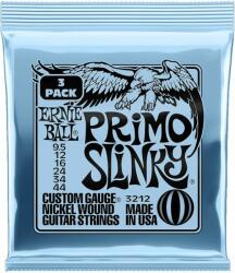 Ernie Ball 3212 Nickel Wound Primo Slinky 9, 5-44 3-Pack