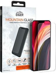 Eiger Folie Protectie Sticla Alumino-Silicata Eiger 2.5D Mountain Glass EGMSP00142 pentru Apple iPhone 12 / 12 Pro (Transparent) (EGMSP00142)