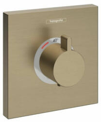 Hansgrohe ShowerSelect Highflow süllyesztett termosztátos csaptelep, szálcsiszolt bronz 15760140 (15760140)