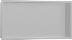 Hansgrohe XtraStoris Original Falfülke integrált kerettel, 30x60x10 cm, rozsdamentes acél hatású 56064800 (56064800)